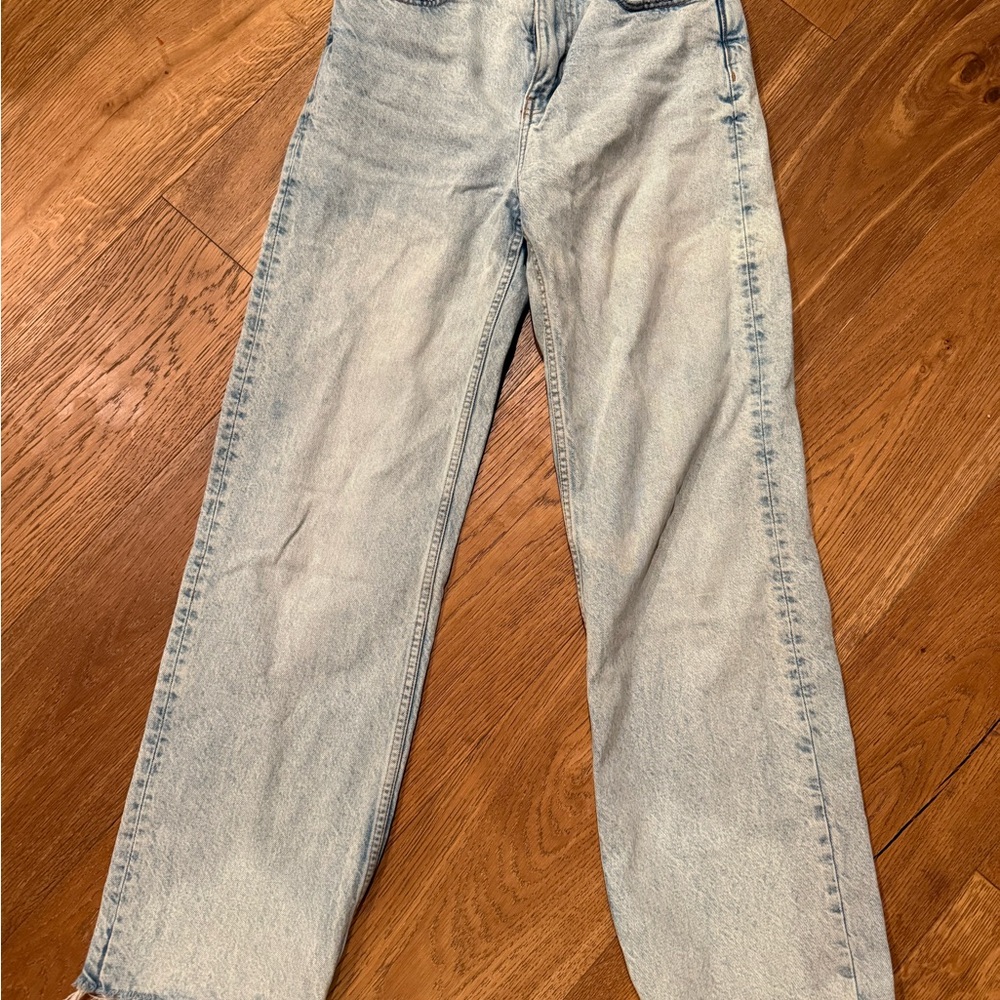 Zara Light Blue Denim Jeans
